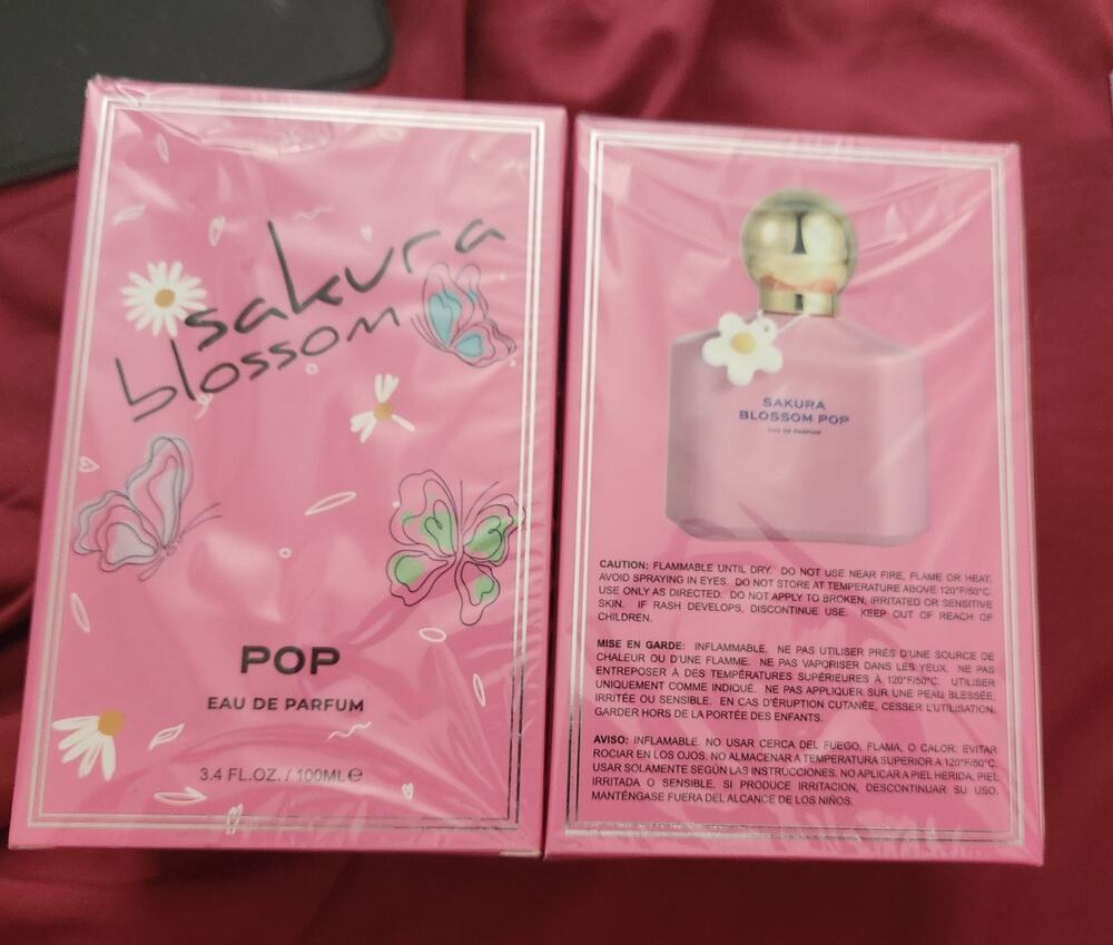 Sakura Blossom Pop Perfume 100mL EDP (Inspired by M.J. Daisy Pop) 2 Boxes